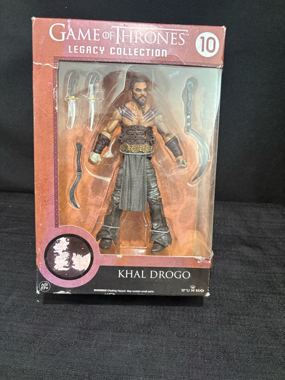 Funko Legacy Collection Game of Thrones Khal Drogo #10 (wear In Box)